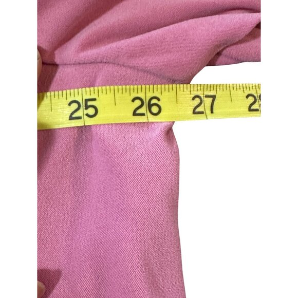 M.H.M. Womens HotPink Moleskin Button-Down Blazer 24W Work Career Office - Picture 6 of 10